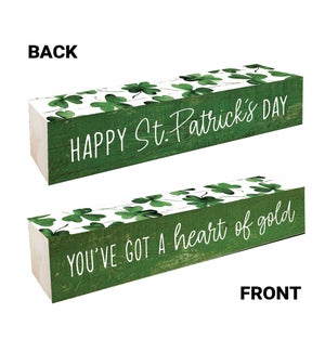 Happy St. Patrick's Day Block
